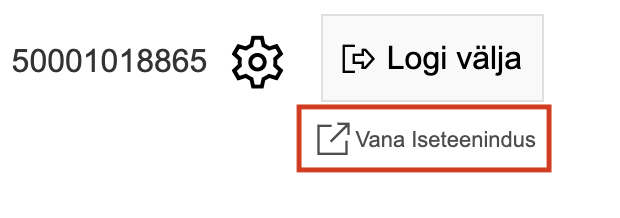 !Vana ISP link sisekeskkonnas